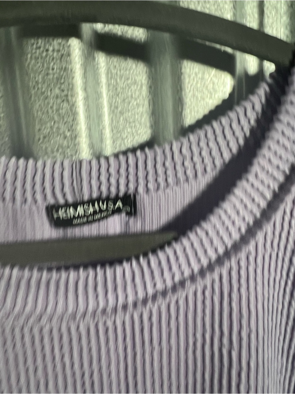HEIMISH USA Lavender Ribbed Sleeveless Tank NWOT. 3X - Picture 2 of 4